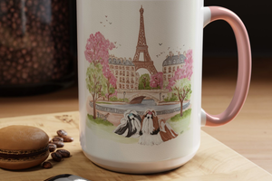 Shih Tzu MUGS from Hand Painted Original Artwork 15 oz 