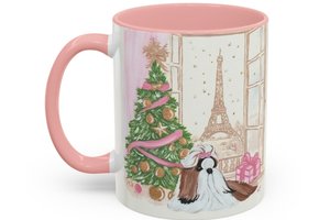 Shih Tzu MUGS from Hand Painted Original Artwork 15 oz 